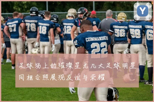 足球场上的璀璨星光几大足球明星同框合照展现友谊与荣耀