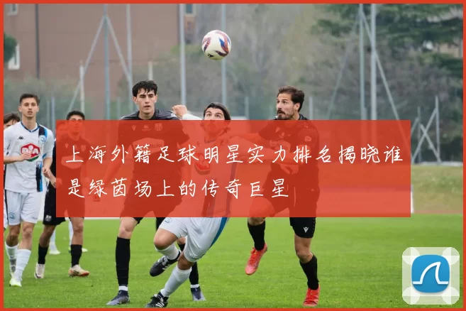 上海外籍足球明星实力排名揭晓谁是绿茵场上的传奇巨星
