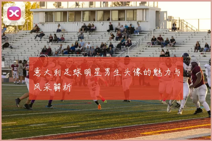 意大利足球明星男生头像的魅力与风采解析